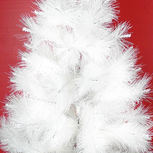 MODACore 摩達客 - 耶誕-台灣製4尺/4呎(120cm)特級白色松針葉聖誕樹-裸樹(不含飾品不含燈)