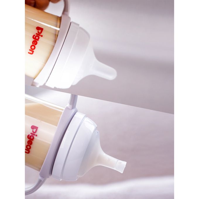 貝親 Pigeon - 自然離乳矽膠吸嘴Y字孔(6個月起)