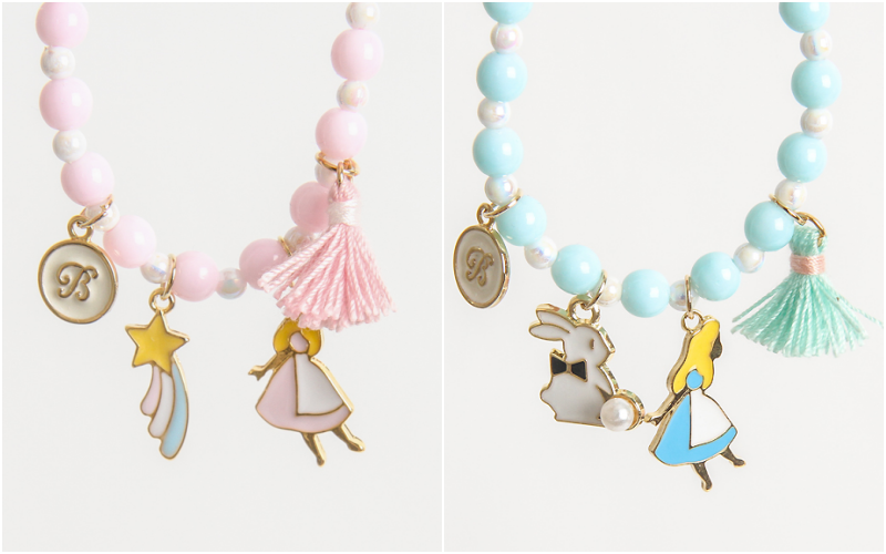 韓國 Babyblee - 童話耳夾-愛麗絲-藍