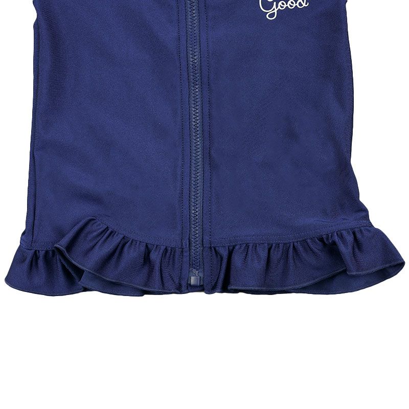 akachan honpo - 長袖防曬泳衣-水手風-深藍色