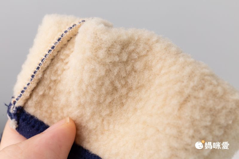 日本丸和 - 雙層機能裏起毛保暖半截手套-露營探險-深藍