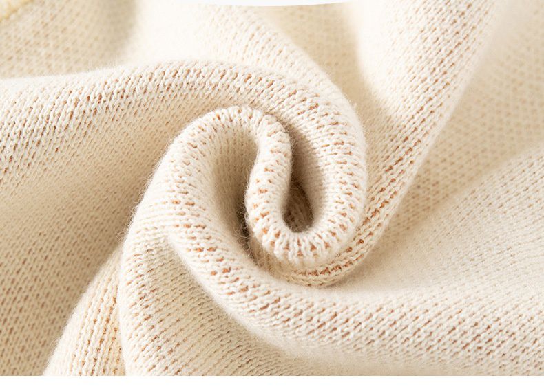 舒適V領百搭針織背心-Hey熊熊-藍色