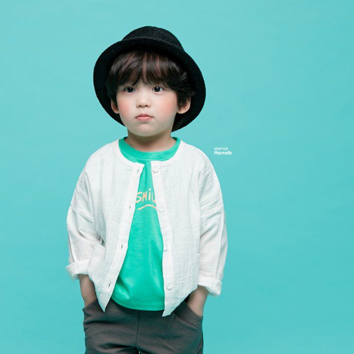韓國 Hanab - 輕薄防曬防蚊外套-薄荷格子