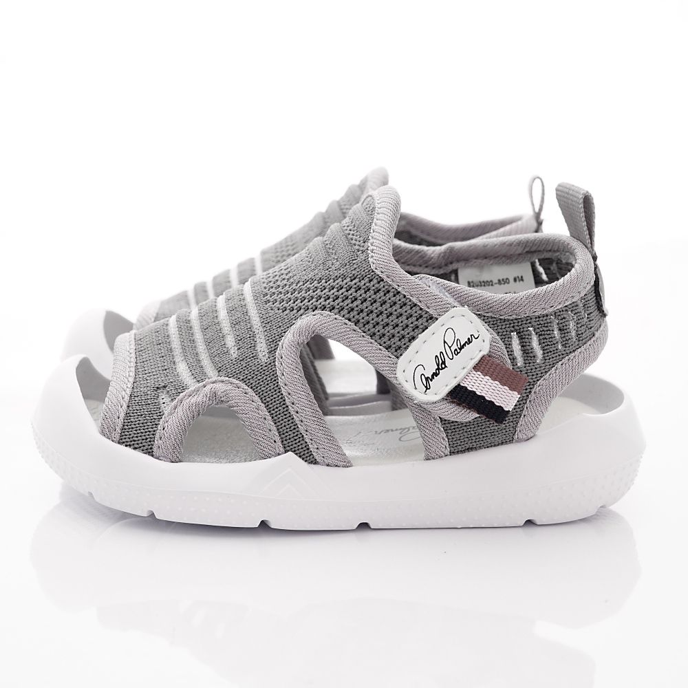 Arnold Palmer 雨傘牌 - 專櫃護趾超輕涼鞋(寶寶段)-灰