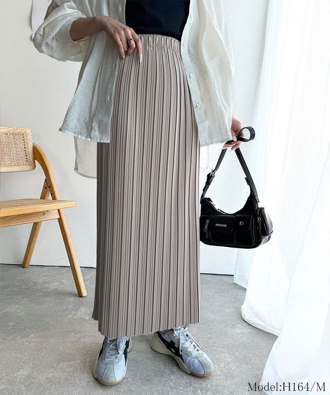 日本 Classical Elf - 喬其紗優美線條修身長裙-黑