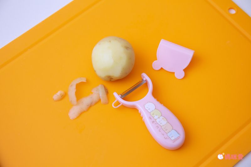 日本 SKATER 代購 - 兒童安全削皮刀-Hello Kitty-白