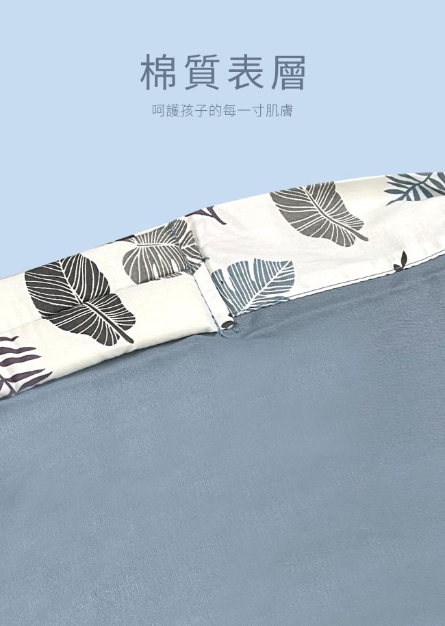 PUKU 藍色企鵝 - Lite多功能環抱背巾-藍色