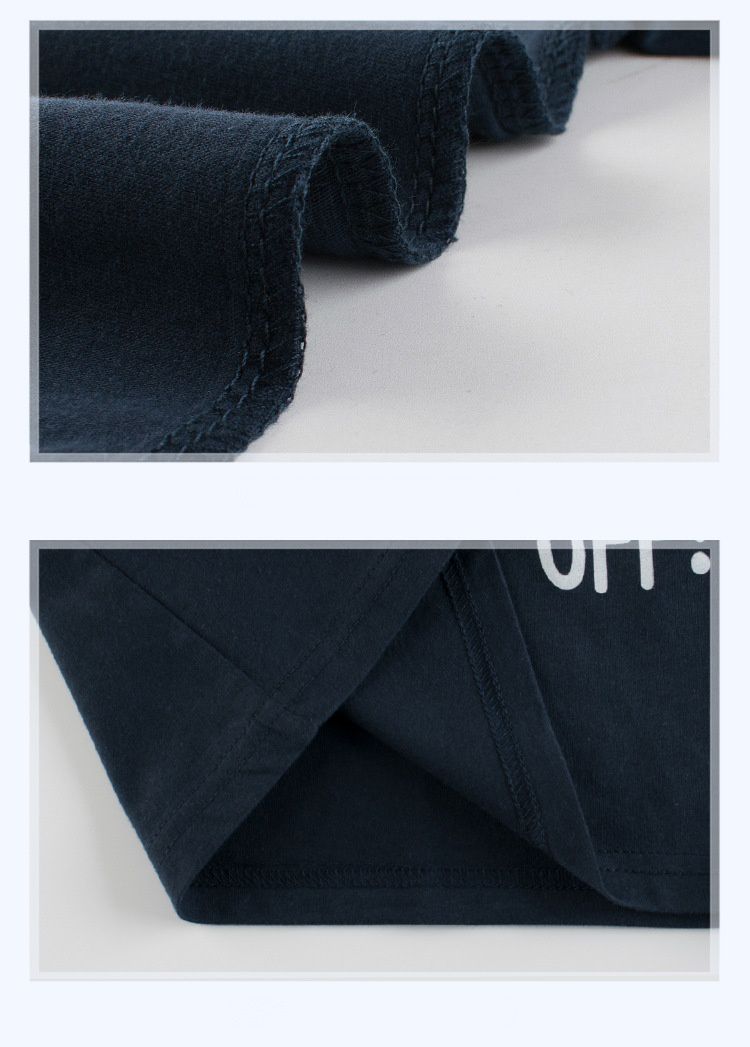 短袖棉T-太空飛船-深藍色