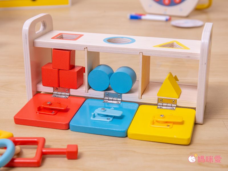 法國Janod - 小小STEAM系列-形狀鑰匙盒