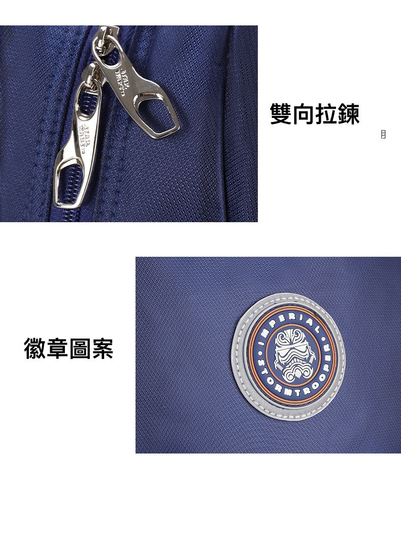 大容量減壓透氣書包-星際大戰-深藍色 (建議身高130-150cm)