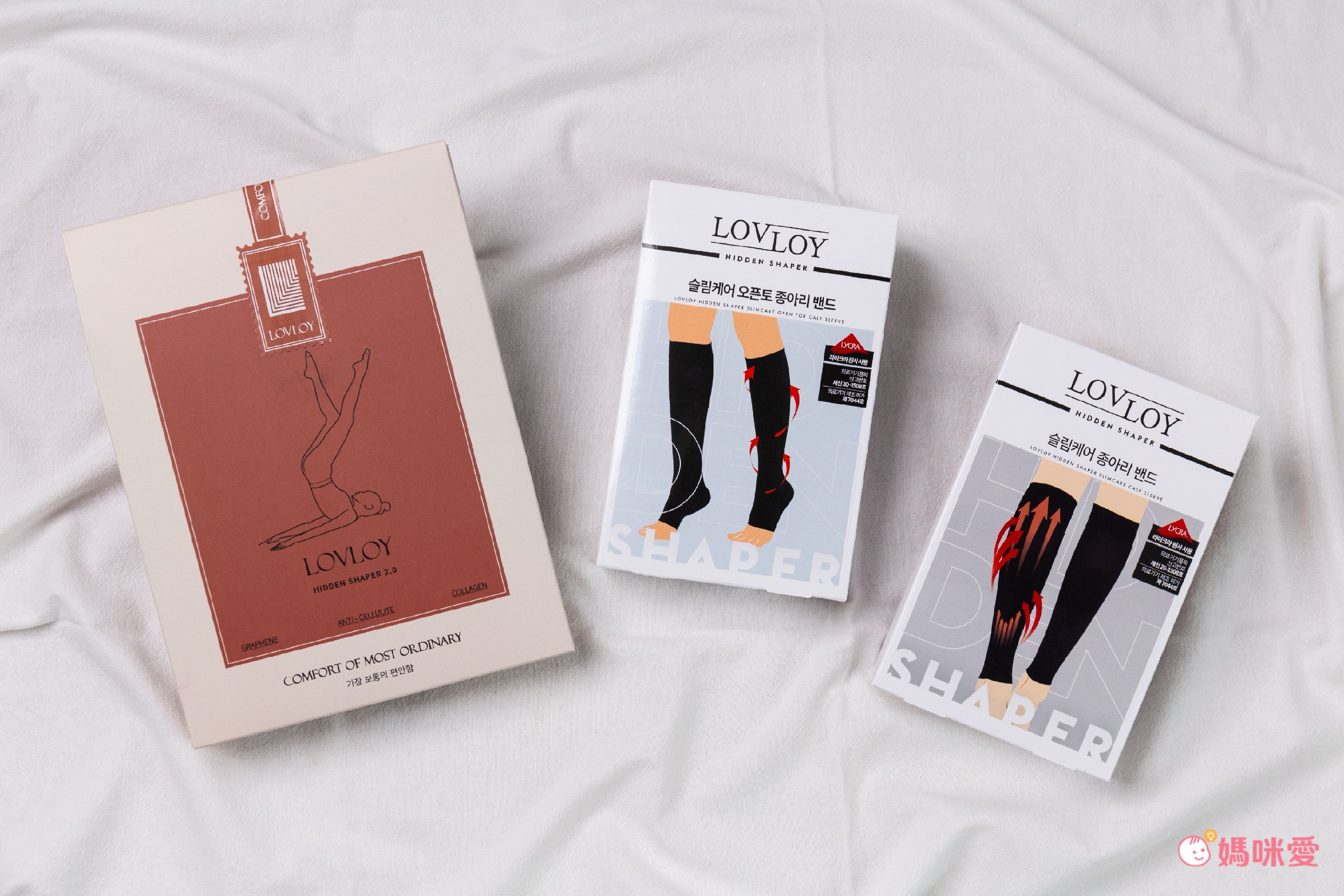 韓國 LOVLOY - 石墨烯彈力包覆機能美型瘦腿褲-高腰 (FREE)
