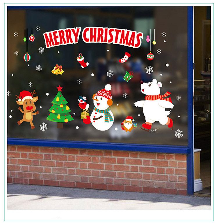 JB Design - 時尚壁貼-聖誕大集合XH6251 (60cm*45cm)