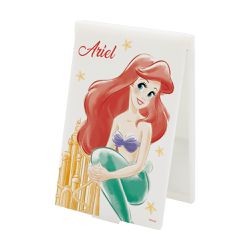 收納王妃 - 迪士尼 Disney公主系列【城堡愛麗兒】10*6.5cm 折鏡 隨身鏡 鏡子 化妝鏡