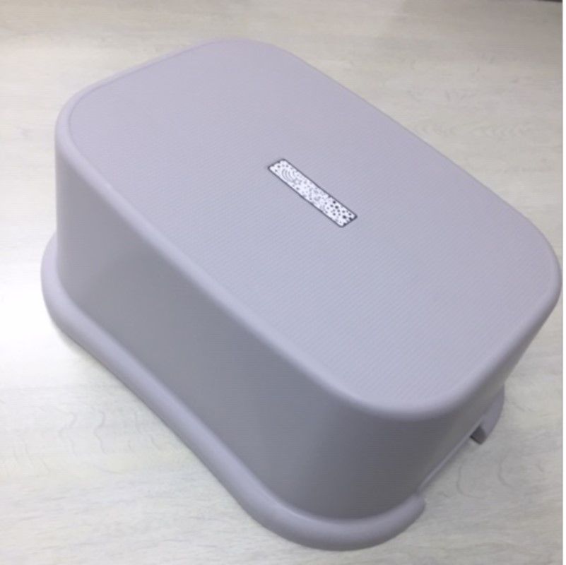 akachan honpo - 單階腳踏台-灰色-適用年齡：1歲半～4歲