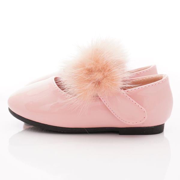 PV日式私藏 - 專櫃童鞋-氣質毛毛公主鞋款(寶寶段)-粉
