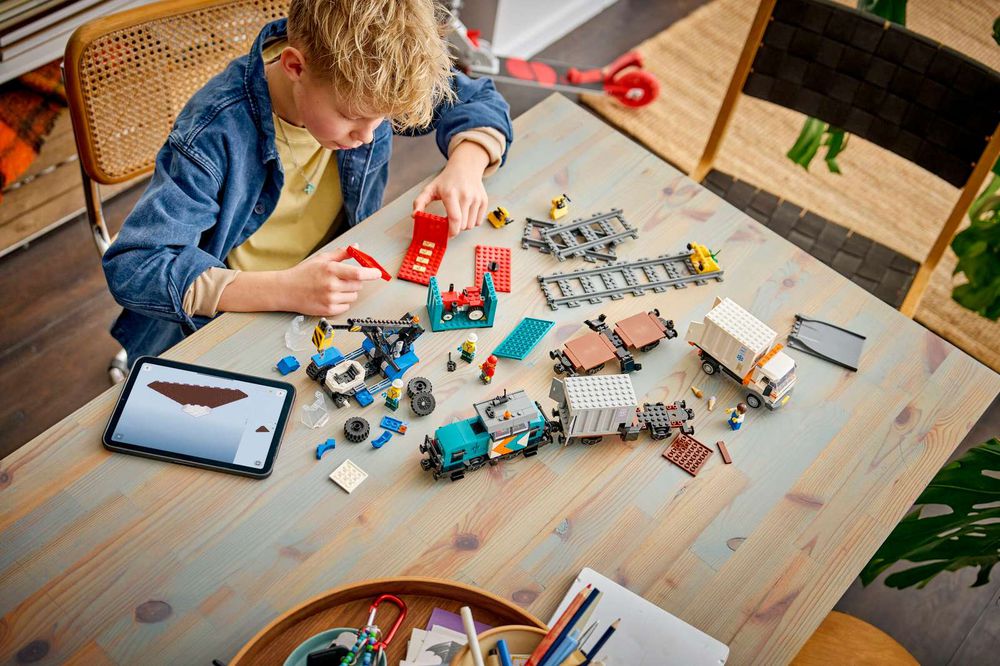 LEGO 60509 港口貨物列車和起重機與卡車 Harbor Freight Train with Crane & Truck