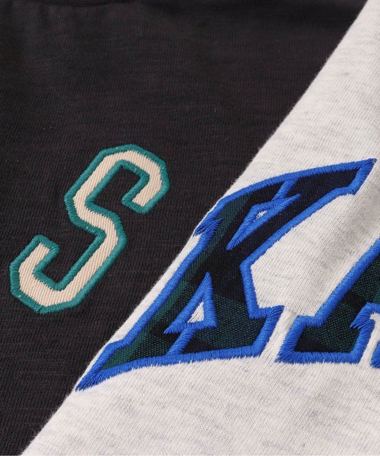 日本 BREEZE - 美式復古風長袖大學T-粉紅