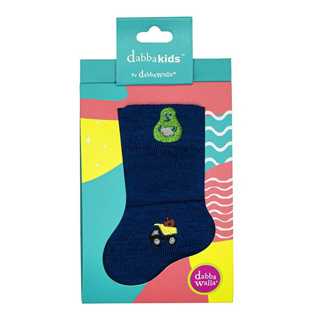Dabbakids - 瓦拉襪-兒童羊毛隱形襪-裘德酪梨的交換禮物-兩雙組