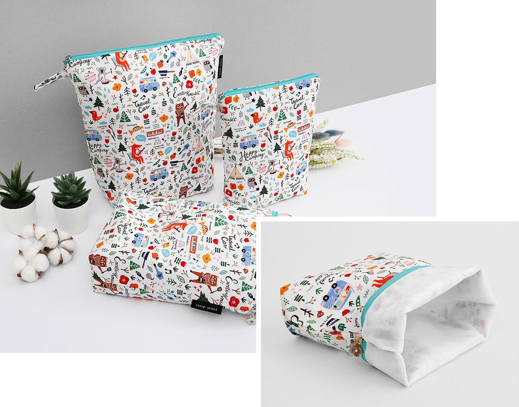 韓國 Coney Island - 防水多功能收納袋-森林露營