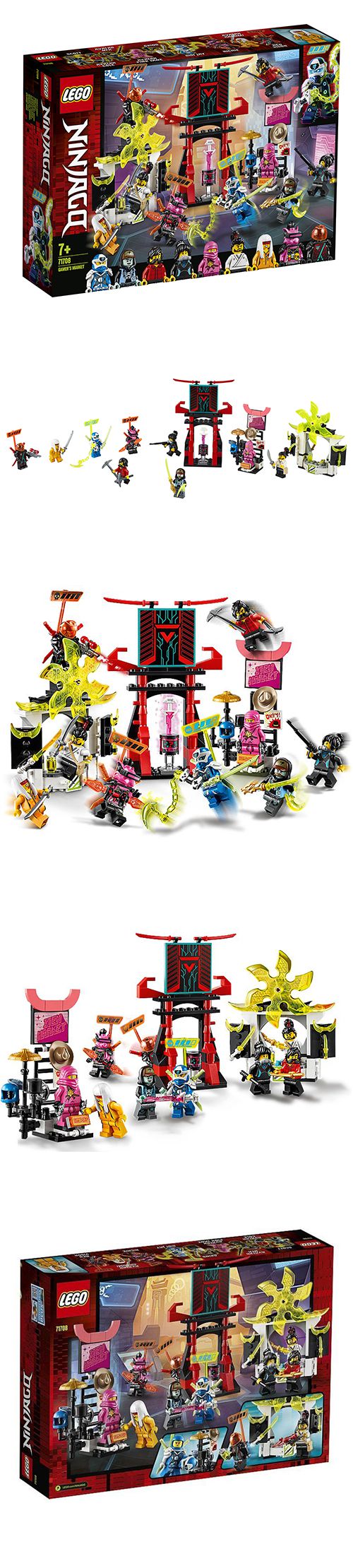 樂高 LEGO - 樂高 NINJAGO 旋風忍者系列 - 玩家市集 71708-218pcs