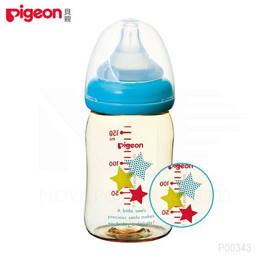貝親 Pigeon - 母乳實感PPSU寬口奶瓶-星星 (SS [0個月新生兒])-160ml