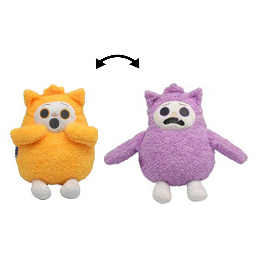 雙面設計「驚訝和害怕」的Emomo娃娃