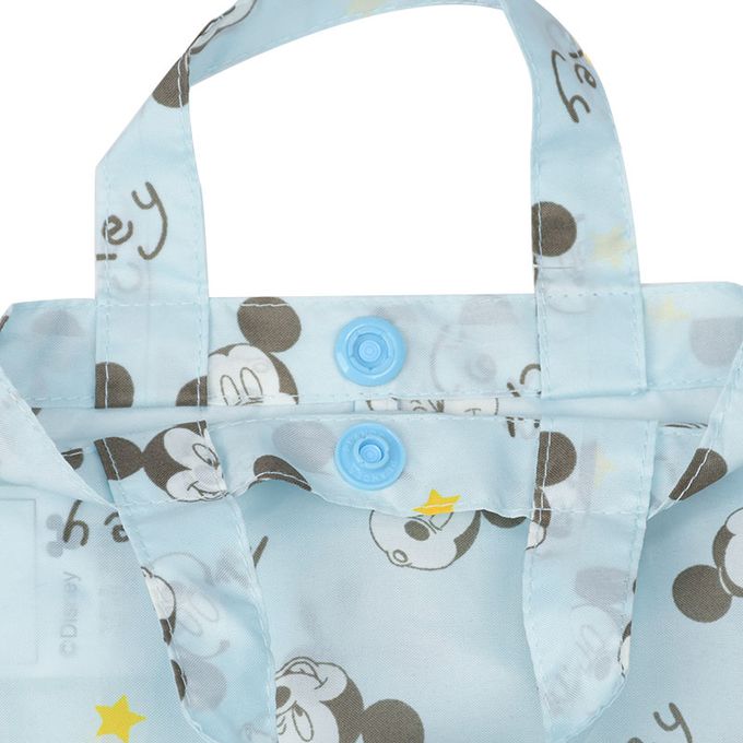 akachan honpo - 短斗篷式雨衣-迪士尼-淺藍色 (80~95cm)