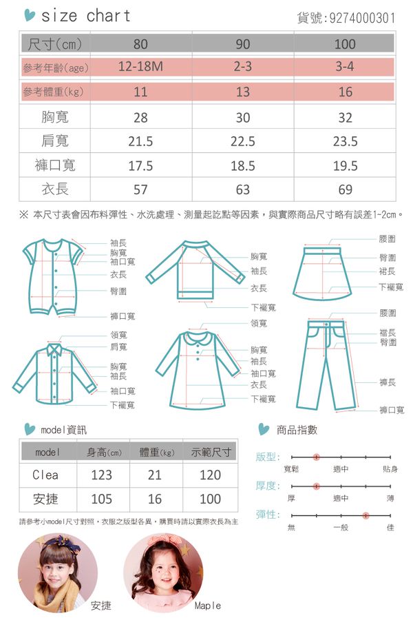 麗嬰房 Little moni - 雙口袋連身寬褲-單寧布藍