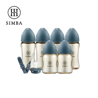 Simba 小獅王辛巴 - 咬咬喝喝進階組！新生起手包-日常型-波藍