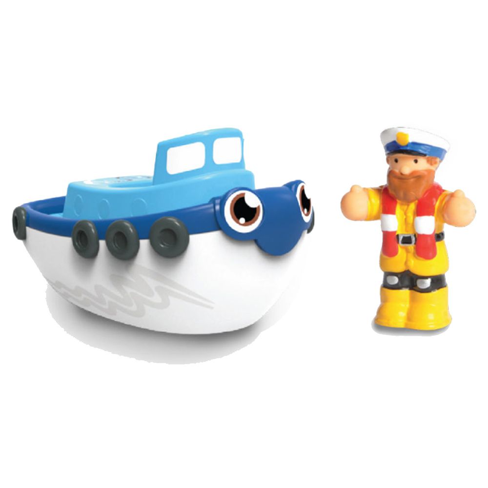 英國驚奇玩具 WOW Toys - 洗澡玩具 拖船 提姆