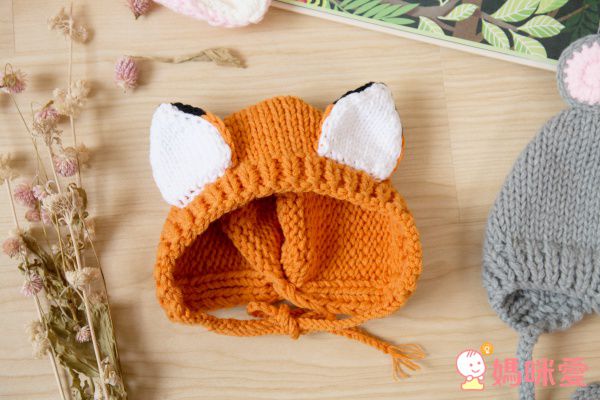 逗趣動物 Baby Talk造型手工編織帽 新生兒帽♡