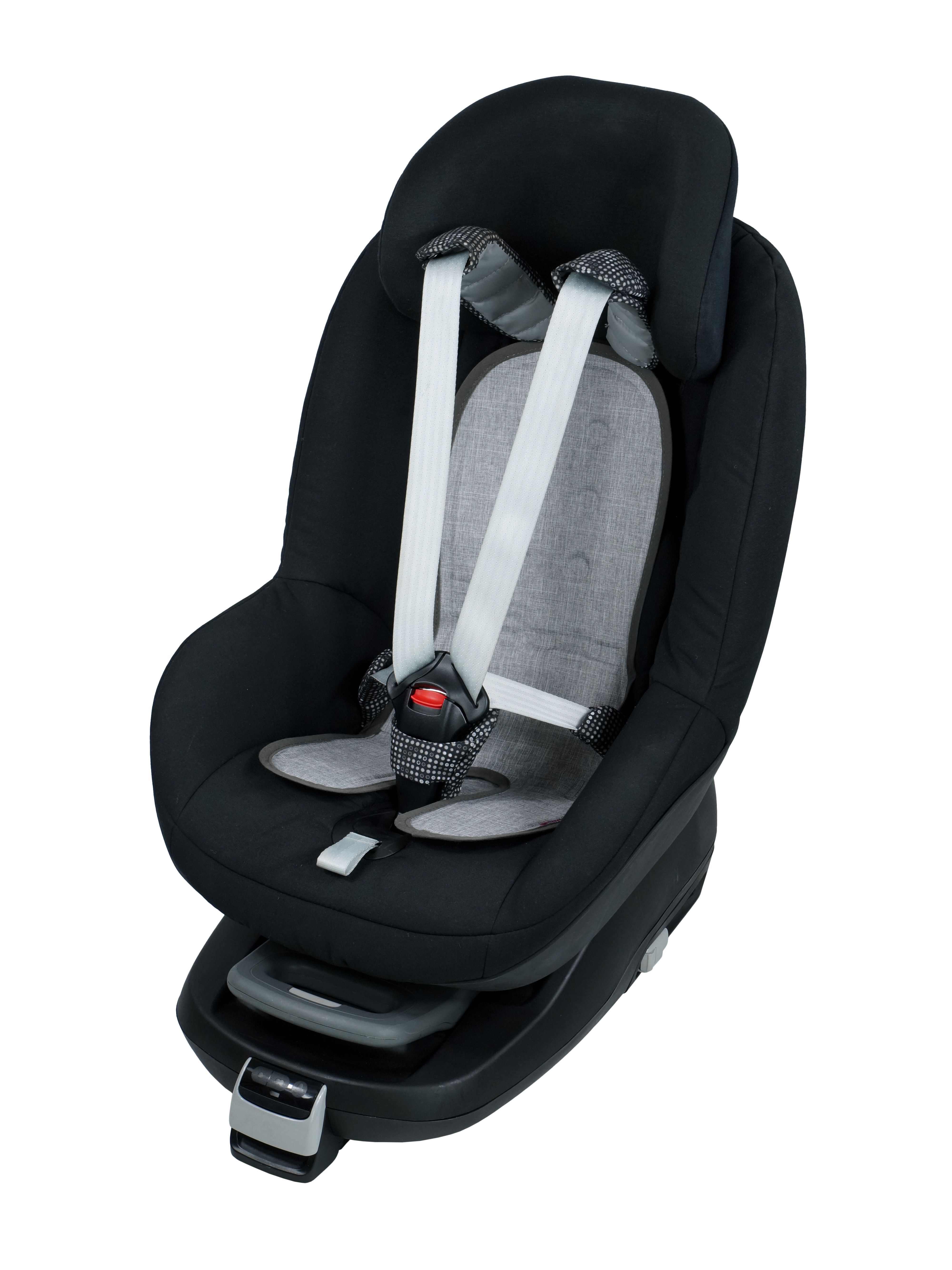 法國 Bebefolie - 冰心沁涼墊-汽座專用-灰色 (長*32.5 寬*23 公分)