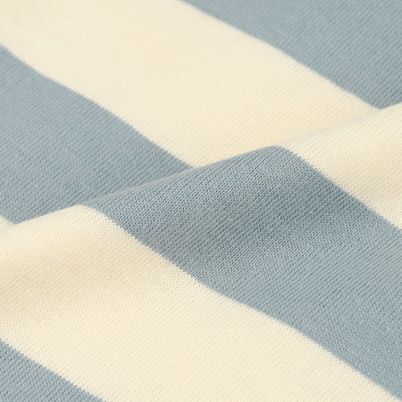 akachan honpo - 長袖T恤-動物凸毛繡-藍色