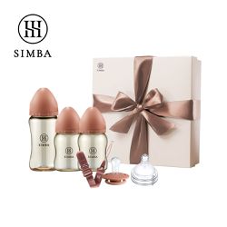Simba 小獅王辛巴 - 蘊蜜鉑金PPSU新生晨諾禮盒-覓粉