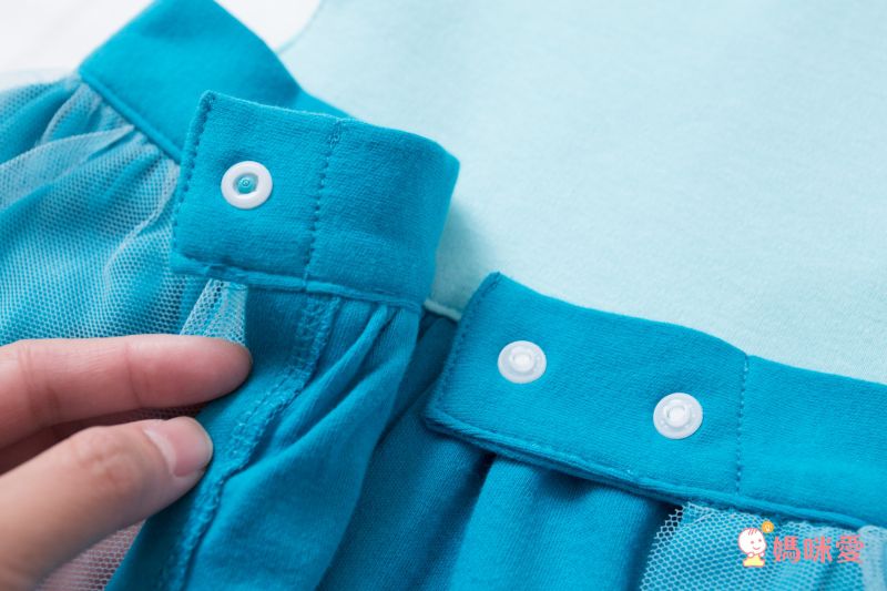 日本千趣會 - 迪士尼公主圍裙式洋裝-愛麗絲-藍白