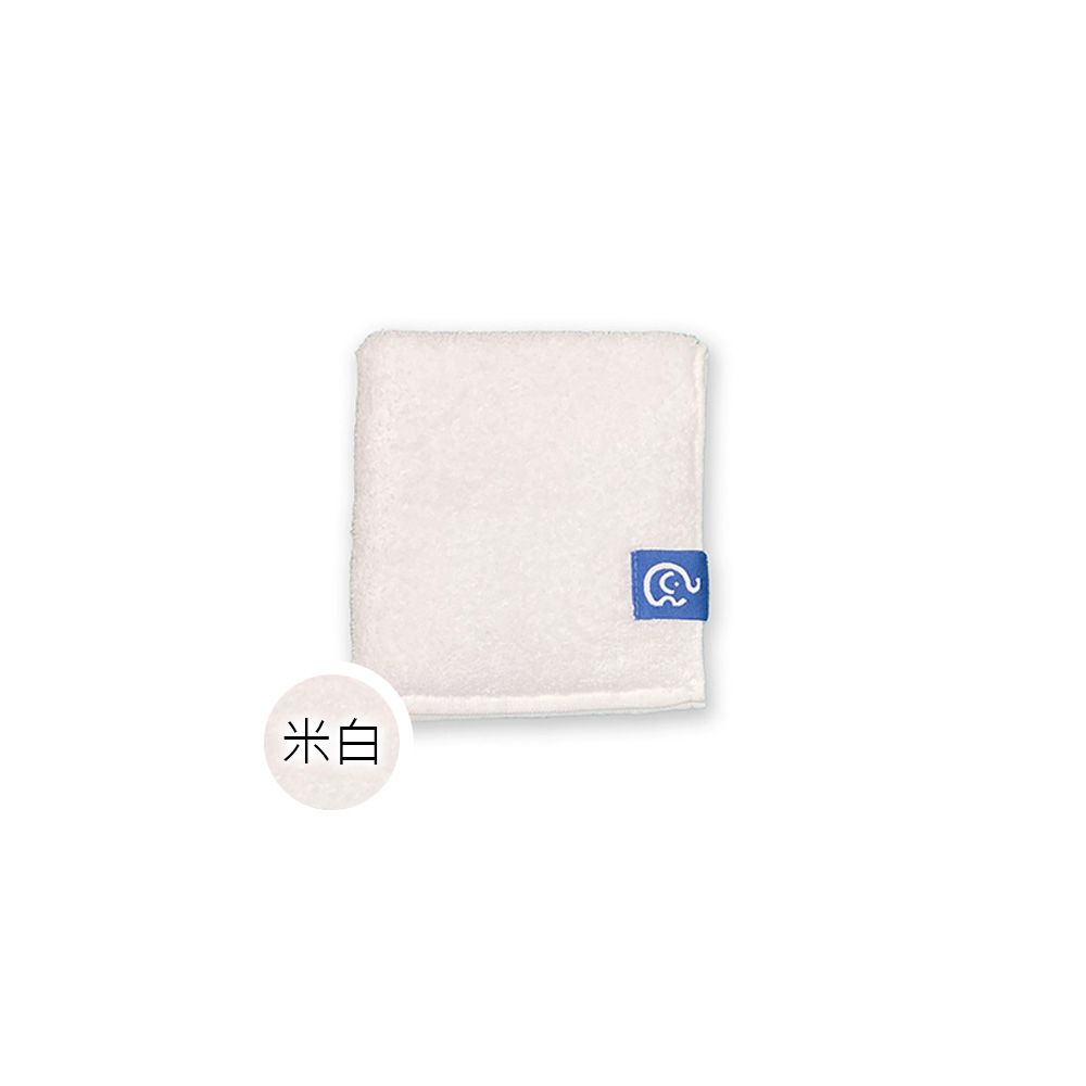 超無撚方巾(多色任選)-白色 (25X25cm)