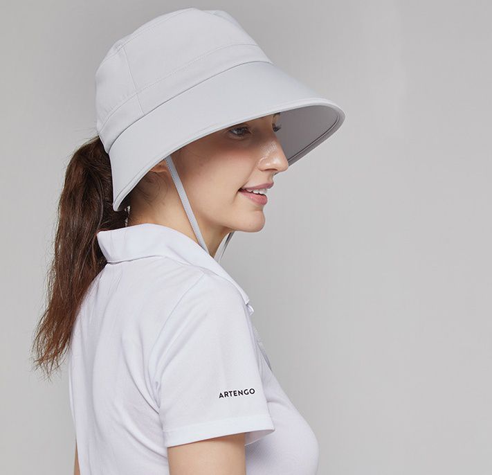 抗UV防曬遮陽漁夫帽-玫瑰粉