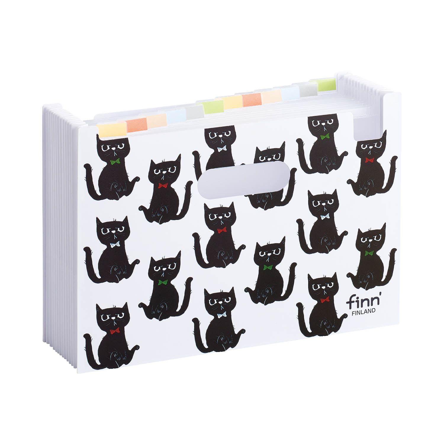 日本千趣會 - 北歐風 風琴式文件收納夾(可放A4)-療癒小狗 (33x23.5x2cm)