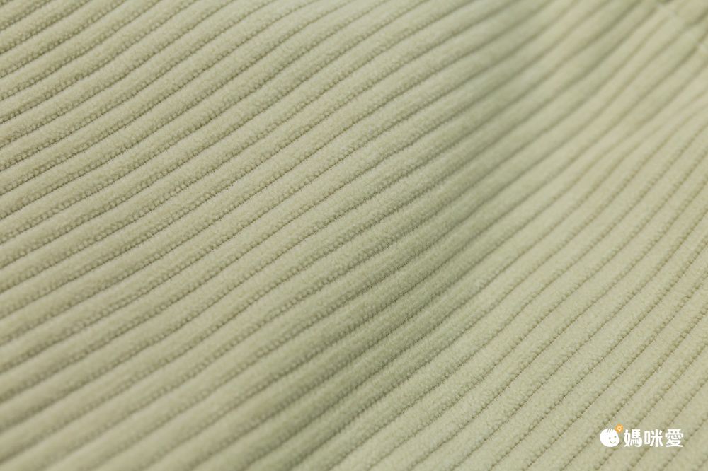 燈芯絨手提束口小布包-灰色 (31x19x10cm)