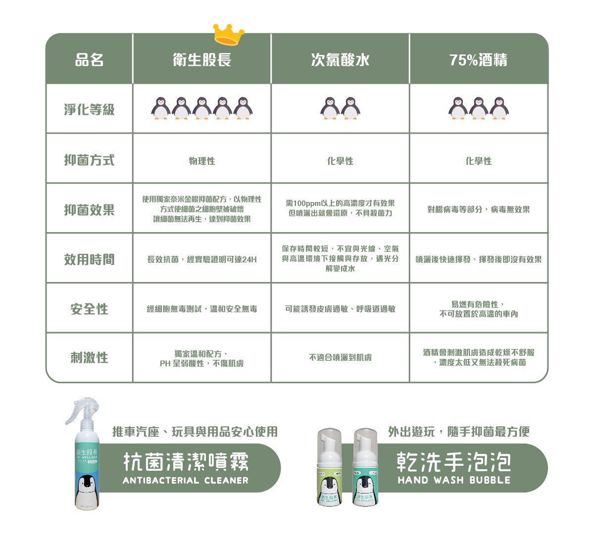 衛生股長 DR. WELLSON - 抗菌清潔噴霧/適用桌面/玩具/地墊/採用獨家奈米金銀同帖抑菌技術-250ml
