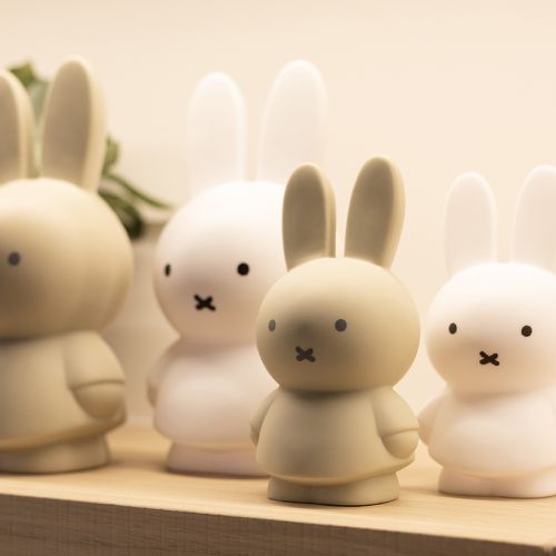 Miffy米菲兔公仔存錢筒(小號)-大地色