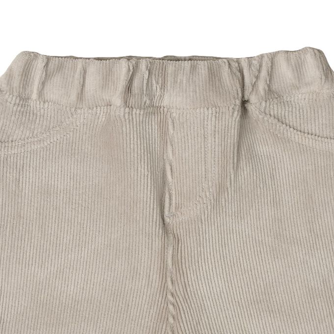 akachan honpo - 10分經典褲-燈心絨-灰色