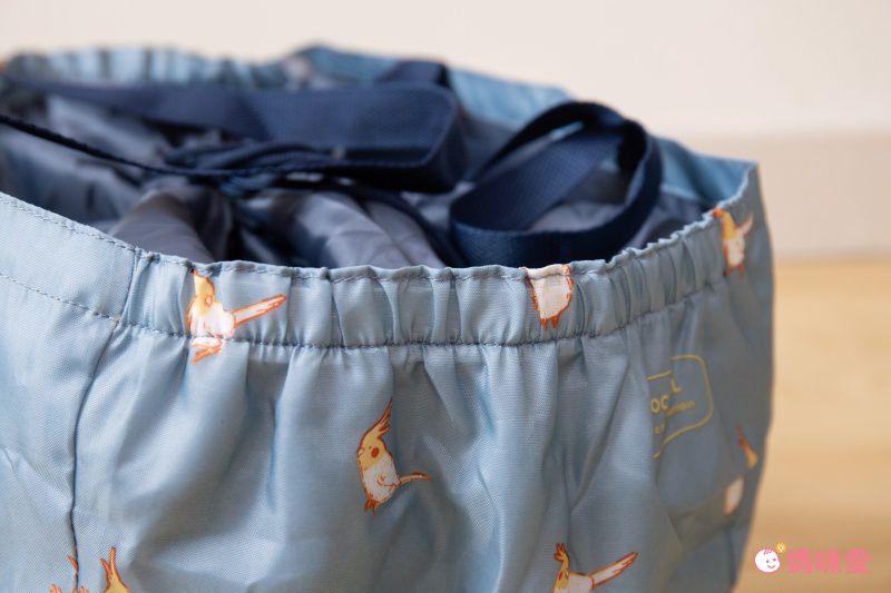 日本 Chepeli - 超大容量保冷購物袋(可套購物籃)-星星-黑-25L/耐重15kg