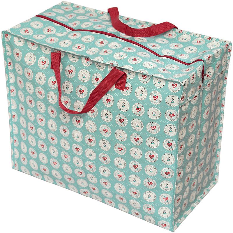 英國 Rex London - 衣物/棉被超大多功能防水環保收納袋/萬用袋-花朵盛開