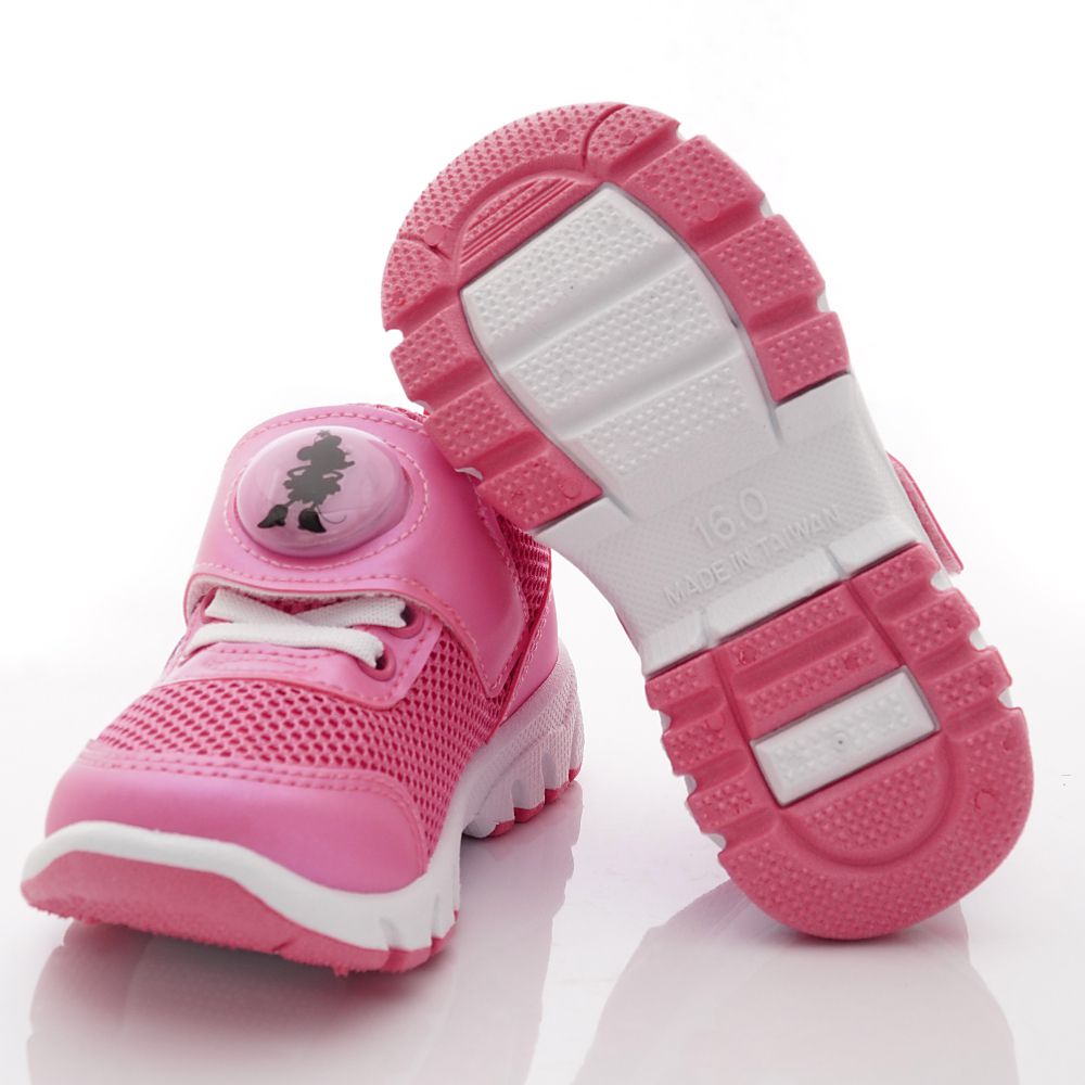 Disney 迪士尼 - 米妮電燈運動鞋(小童段)-粉