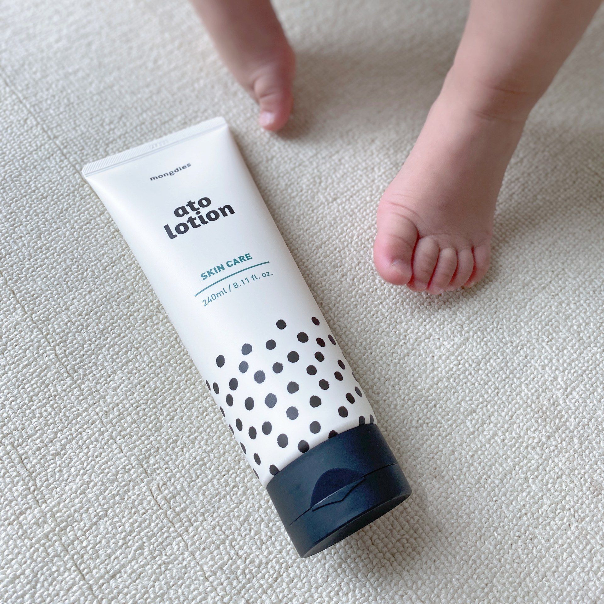 韓國 mongdies - 神經醯胺寶寶肌膚保濕乳液-240ml