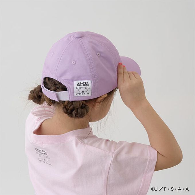 日本 Lycee mine - 聯名款 卡通人物小白刺繡鴨舌帽-白 (54cm)