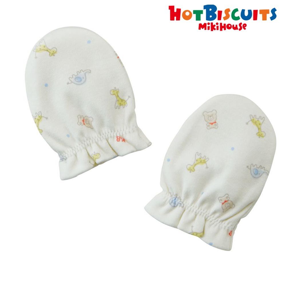 Miki House HOT BISCUITS - 手套-米白色 (50cm)