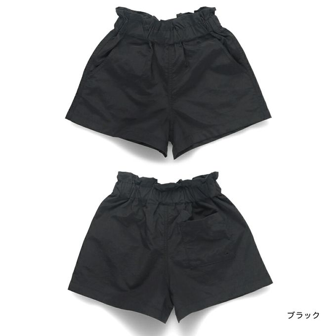 日本 BRANSHES - 水陸兩穿 女孩輕便彈性休閒短褲-點點-白