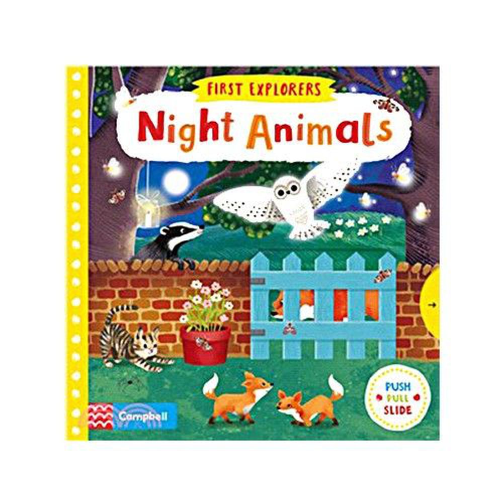 Kidschool - First Explorers: Night Animals 有趣的夜行動物們